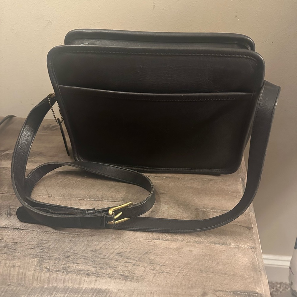 Coach Vintage Black crossbody.